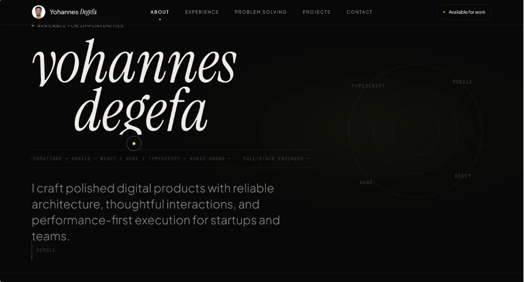 Portfolio Site
